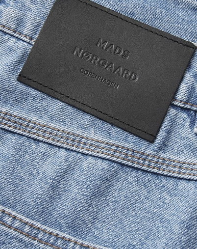 Mads Nørgaard - Classic Denim Riva Nederdel - Mid Blue Denim